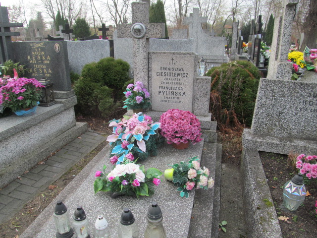 Grób Franciszka Pylińska
