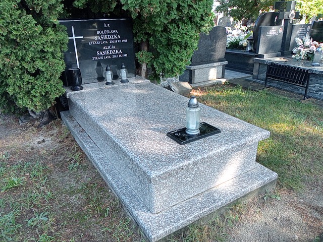 Grób Alicja Sąsiedzka