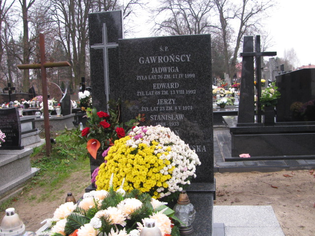 Grób Jerzy Gawroński