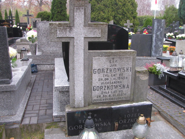 Grób Władysław Gorzkowski