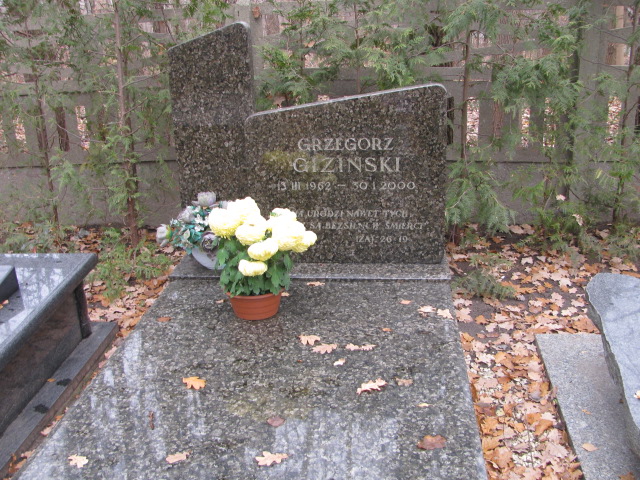 Grób Grzegorz Giziński